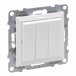 LEGRAND Suno BIAŁY Łącznik potrójny 20AX 721103