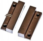 Kontaktron magnetyczny (ŚRODEK  33x7x9mm  BRĄZ)
