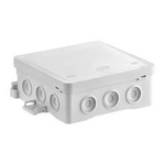 Puszka rozgałęźna 100x100x40 IP54 Simet szara