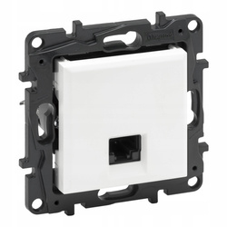 LEGRAND Niloe Step BIAŁE Gniazdo komputerowe RJ45 kat.6 863163