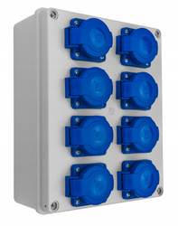 Rozdzielnica Pawbol B.1605 R-BOX 8x16A/250V IP44